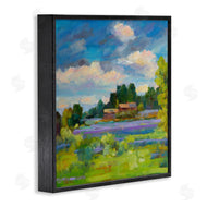 Alexi Fine | Lavender Countryside Landscape