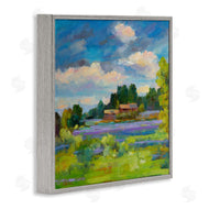 Alexi Fine | Lavender Countryside Landscape