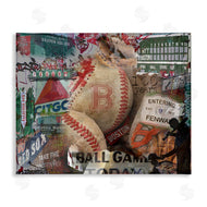 Graffi*tee Studios | Entering Fenway Baseball Collage