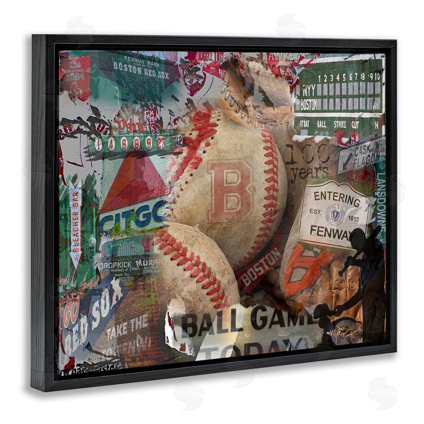 Graffi*tee Studios | Entering Fenway Baseball Collage