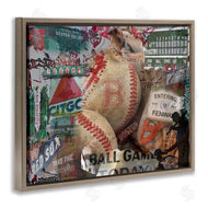 Graffi*tee Studios | Entering Fenway Baseball Collage