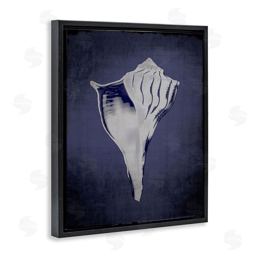 Graffi*tee Studios | Lightning Whelk on Indigo