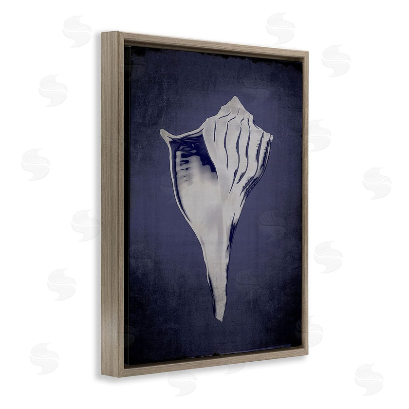 Graffi*tee Studios | Lightning Whelk on Indigo