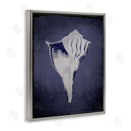 Graffi*tee Studios | Lightning Whelk on Indigo