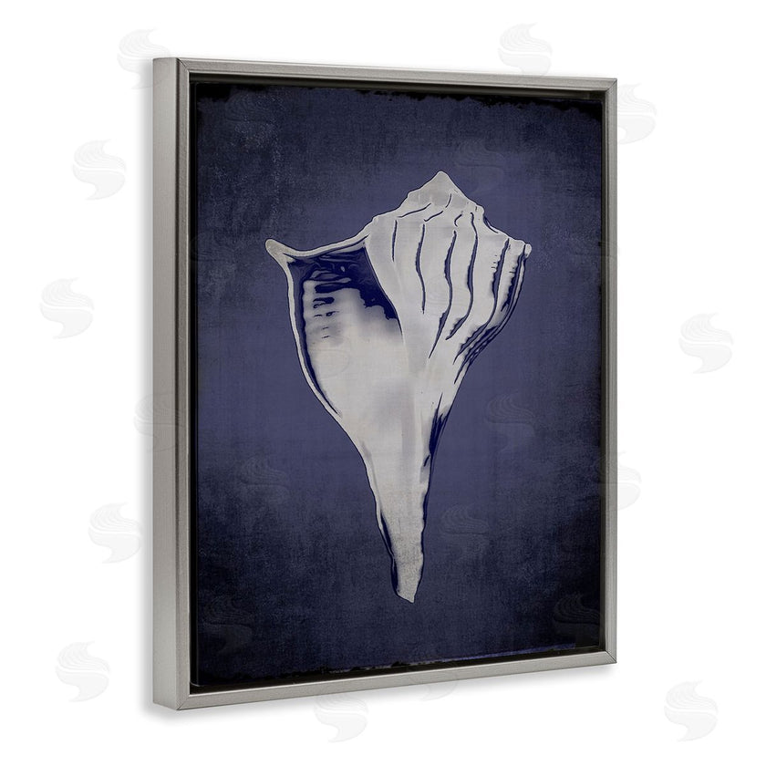 Graffi*tee Studios | Lightning Whelk on Indigo