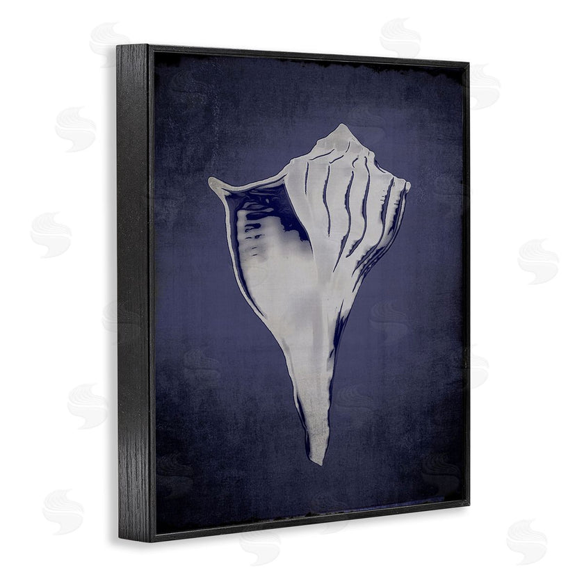 Graffi*tee Studios | Lightning Whelk on Indigo
