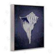 Graffi*tee Studios | Lightning Whelk on Indigo