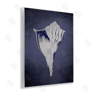 Graffi*tee Studios | Lightning Whelk on Indigo