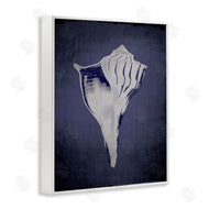 Graffi*tee Studios | Lightning Whelk on Indigo