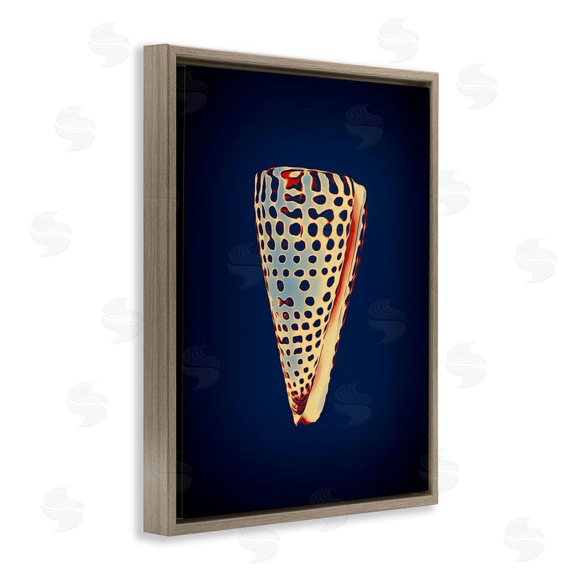 Graffi*tee Studios | Cone Shell on Blue