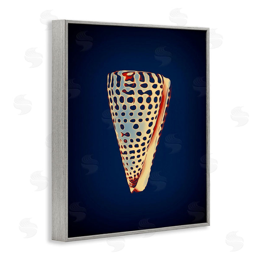 Graffi*tee Studios | Cone Shell on Blue