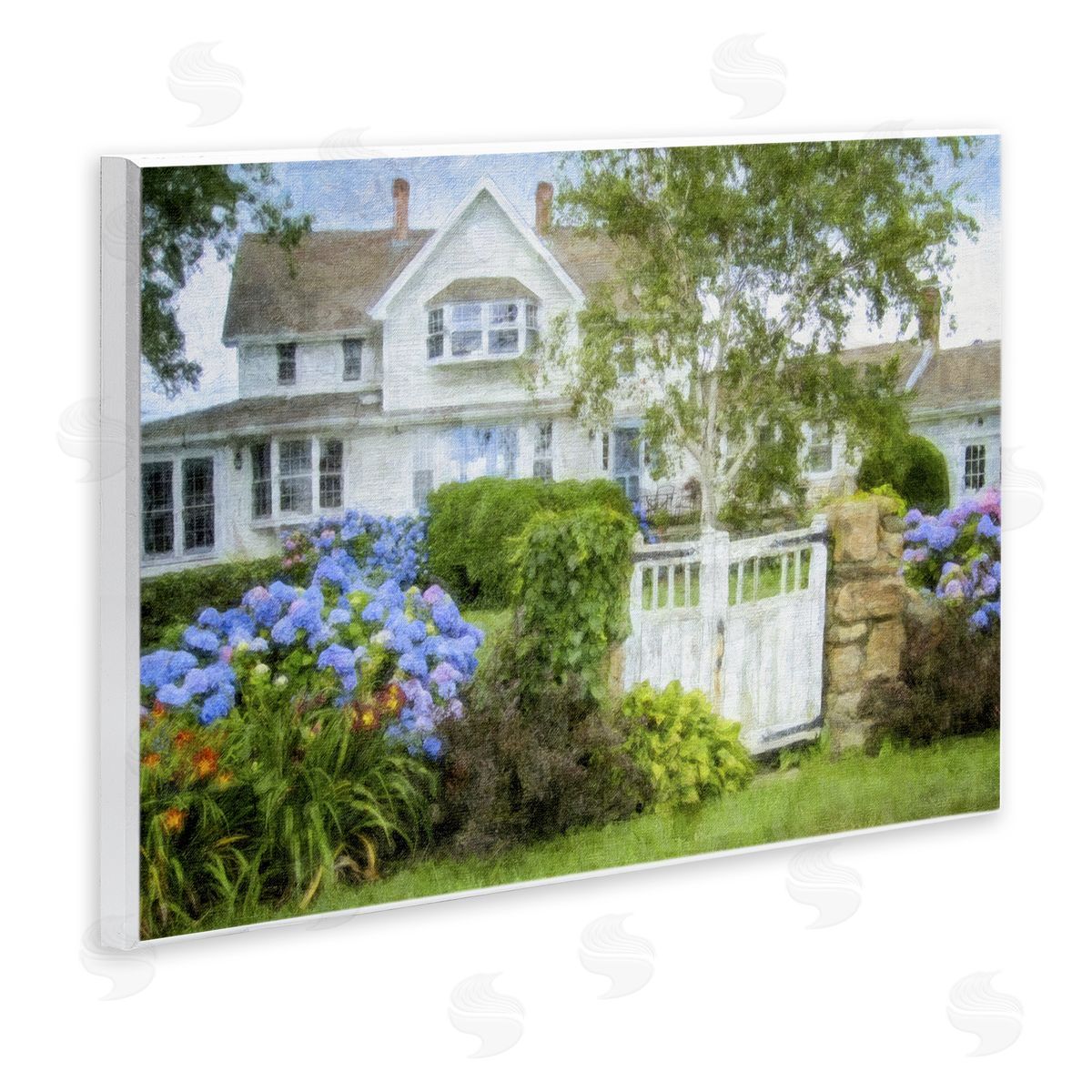 Beach Getaway Cottage Wood Plaque Wall Art, Home Decor by Graffi*tee Studios