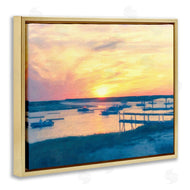 Graffi*tee Studios | Boats Illuminated at Sunset