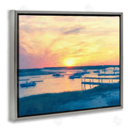 Graffi*tee Studios | Boats Illuminated at Sunset