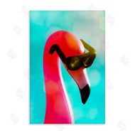 Graffi*tee Studios | Flamingo Basking in Bokeh