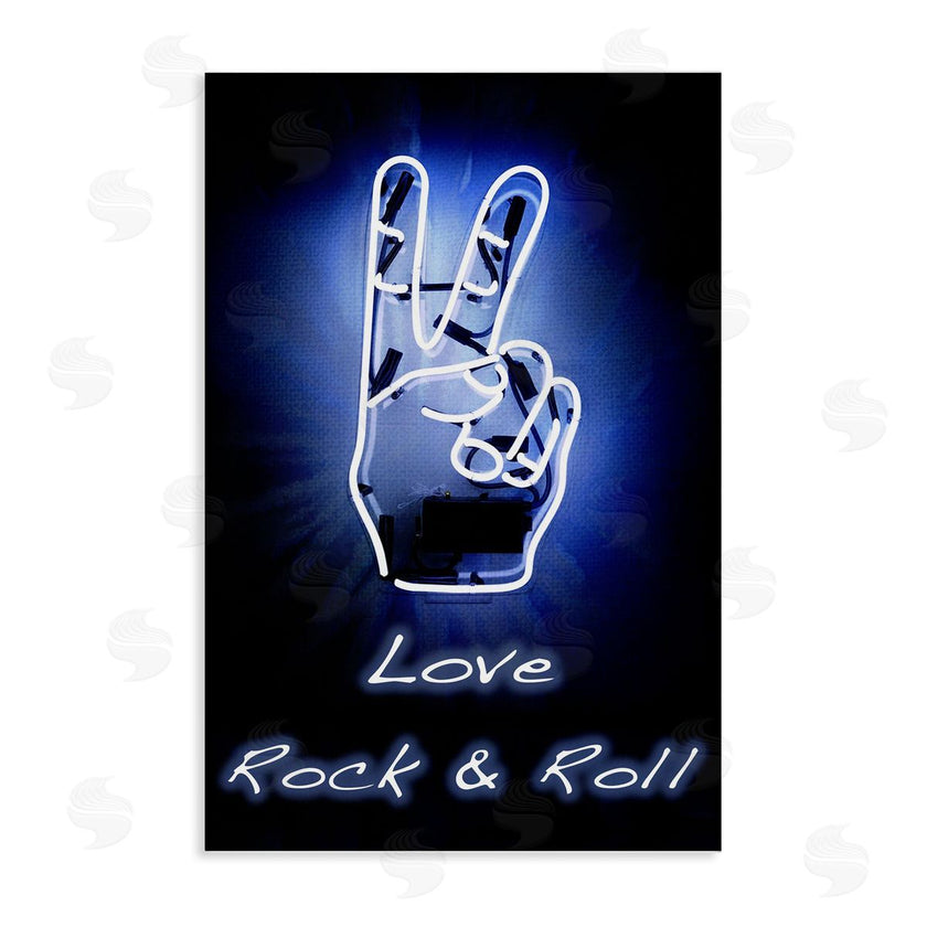 Graffi*tee Studios | Love Rock & Roll Neon