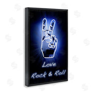 Graffi*tee Studios | Love Rock & Roll Neon
