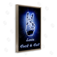 Graffi*tee Studios | Love Rock & Roll Neon