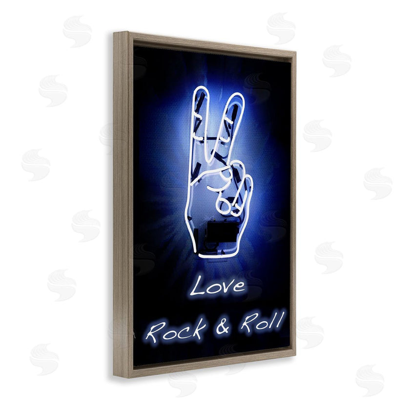 Graffi*tee Studios | Love Rock & Roll Neon