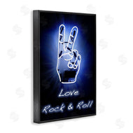 Graffi*tee Studios | Love Rock & Roll Neon