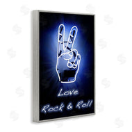 Graffi*tee Studios | Love Rock & Roll Neon