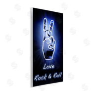 Graffi*tee Studios | Love Rock & Roll Neon