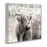Graffi*tee Studios | Highland Cow Gazing Portrait