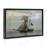 Graffi*tee Studios | Classic Ship with Flag
