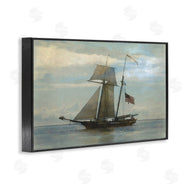 Graffi*tee Studios | Classic Ship with Flag