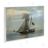 Graffi*tee Studios | Classic Ship with Flag