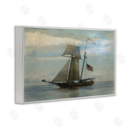 Graffi*tee Studios | Classic Ship with Flag