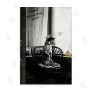 Graffi*tee Studios | Chic Dog with French Words