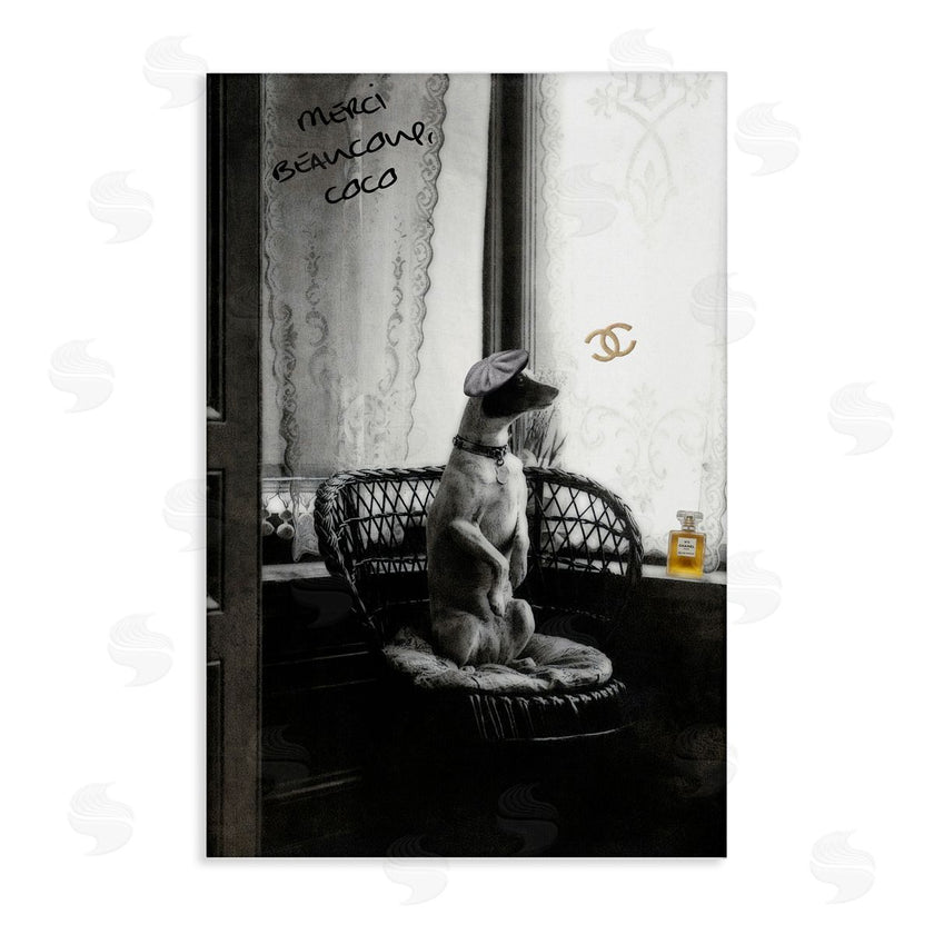 Graffi*tee Studios | Chic Dog with French Words