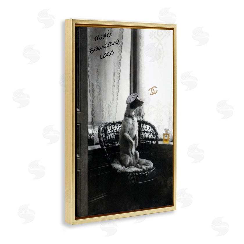 Graffi*tee Studios | Chic Dog with French Words