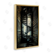 Graffi*tee Studios | Vintage Library Spiral Stairs