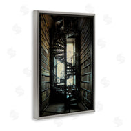 Graffi*tee Studios | Vintage Library Spiral Stairs
