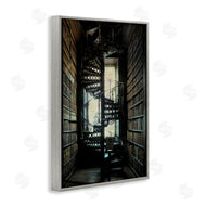 Graffi*tee Studios | Vintage Library Spiral Stairs