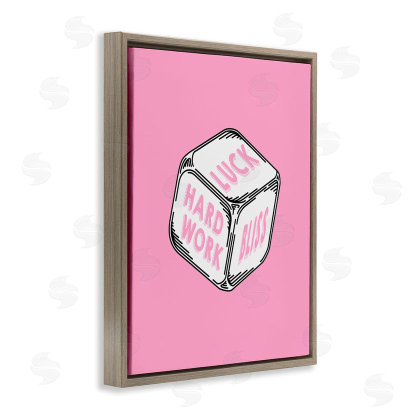 Graffi*tee Studios | Pastel Pink Lucky Dice