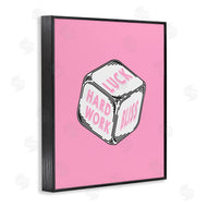 Graffi*tee Studios | Pastel Pink Lucky Dice