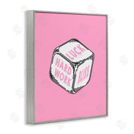 Graffi*tee Studios | Pastel Pink Lucky Dice