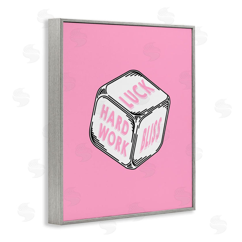 Graffi*tee Studios | Pastel Pink Lucky Dice