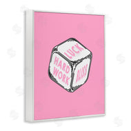 Graffi*tee Studios | Pastel Pink Lucky Dice