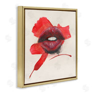 Daniel Houston | Red Lips Paint Streak