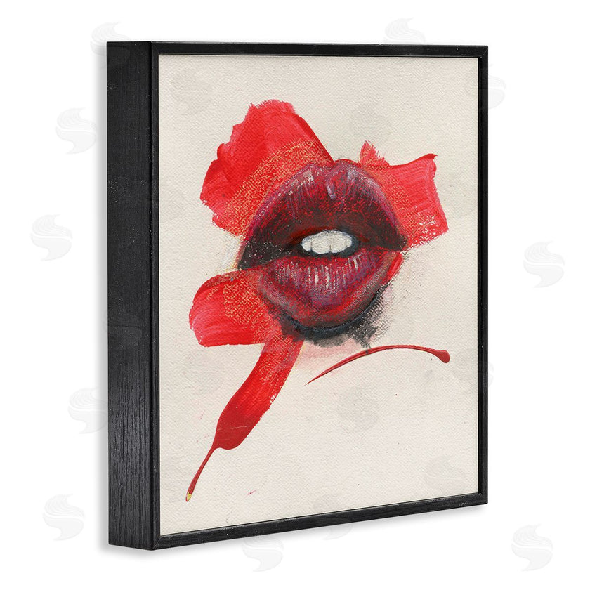 Daniel Houston | Red Lips Paint Streak