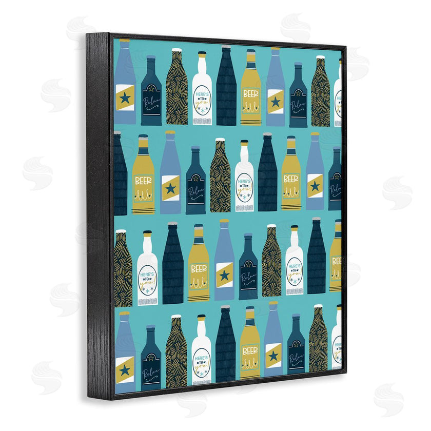 Angela Nickeas | Arranged Beer Bottles
