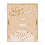 Hey Bre! Creative Studio | Pop The Champagne Phrase
