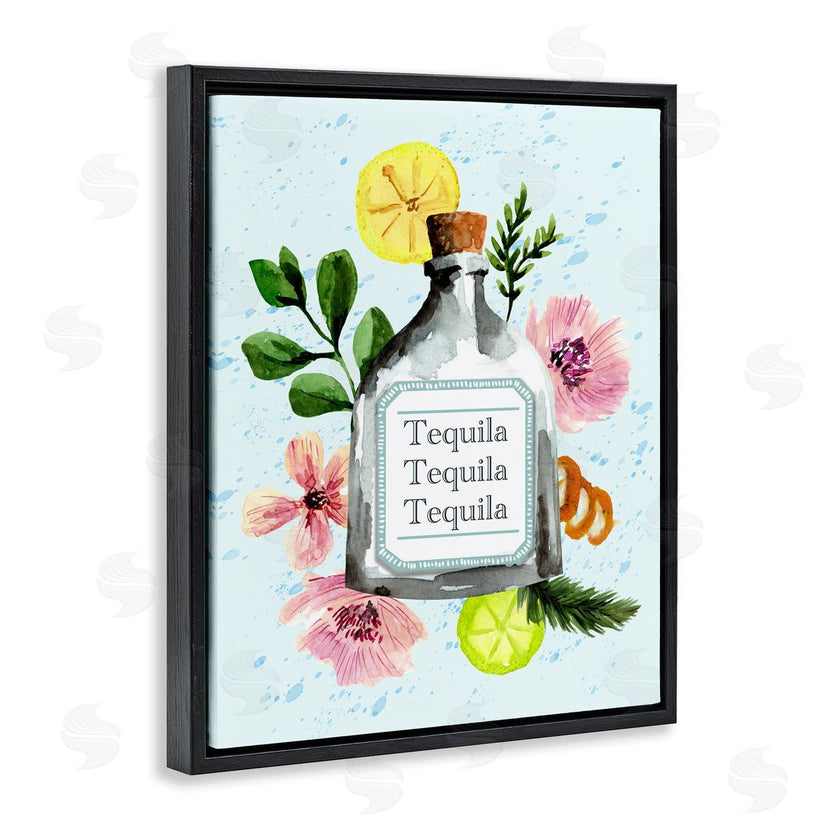 Kate Eldridge | Floral Tequila Bottle