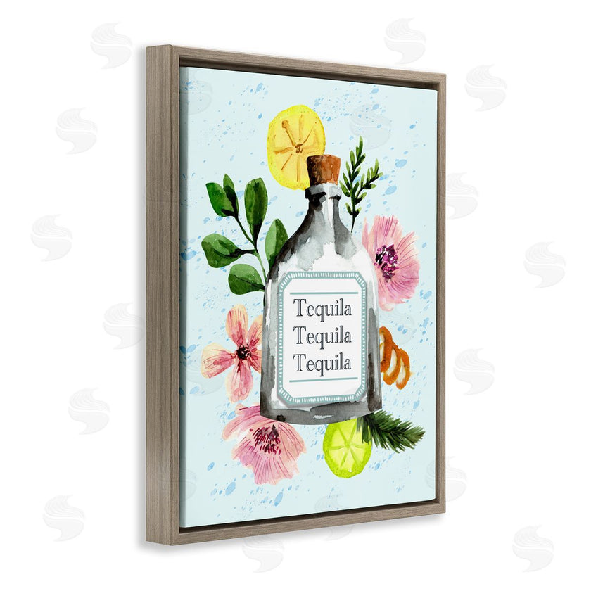 Kate Eldridge | Floral Tequila Bottle