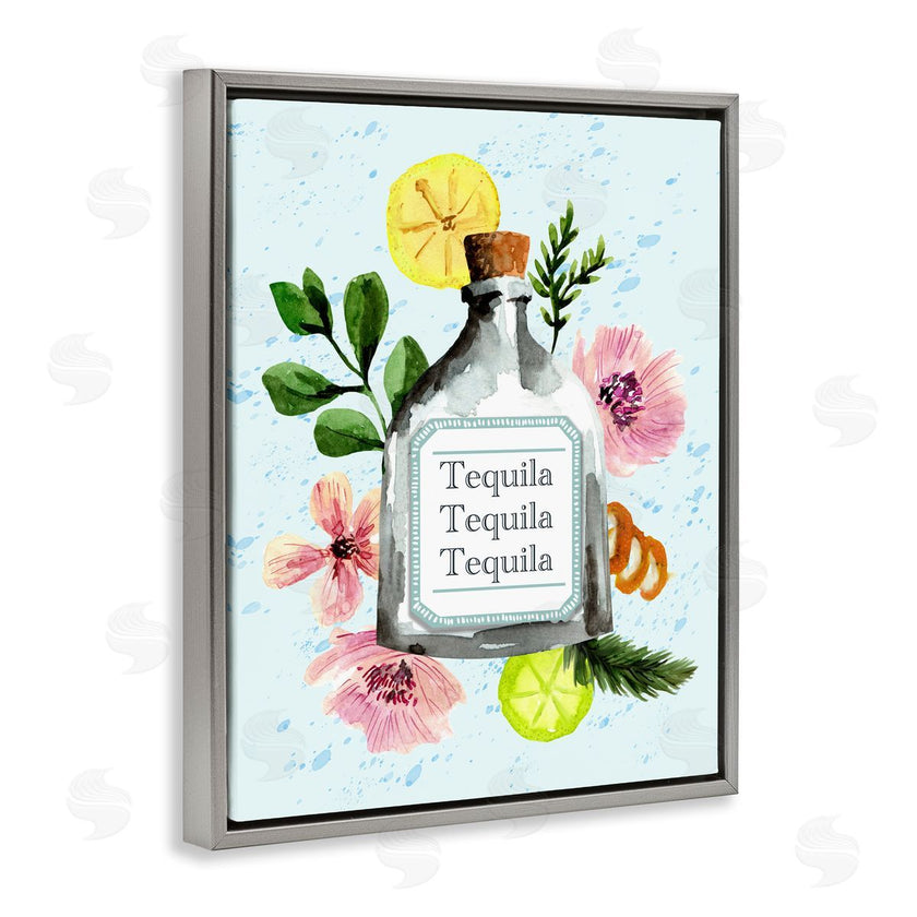 Kate Eldridge | Floral Tequila Bottle