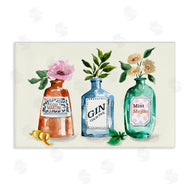 Kate Eldridge | Floral Alcohol Bottles